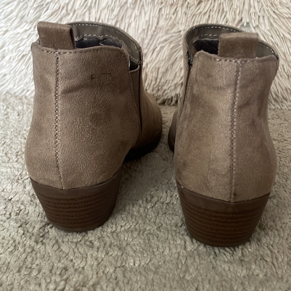 Ankle Boots Beige Tan Size 6.5 - Picture 6 of 16